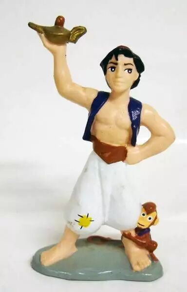 Occasion/Soldes  Jasmine D'aladdin Aladin De Disney + Le Petit Singe Abu 