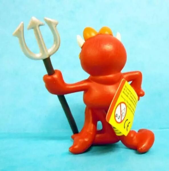 Porte Clés Figurine Plastoy - Chat Garfield avec Son Doudou Ours