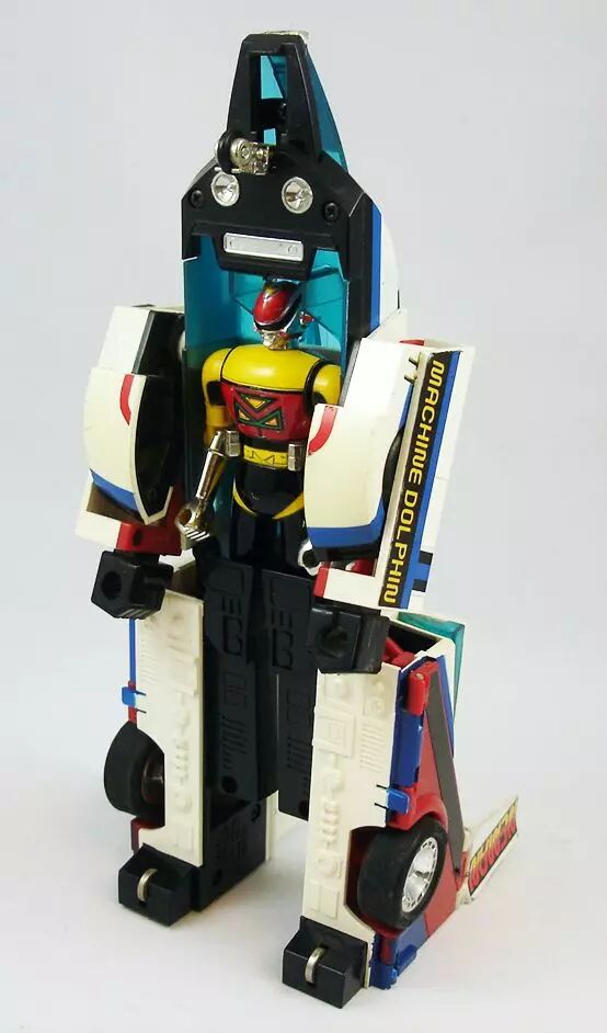 Nebula Mask MachineMan Machine Dolphin & MachineMan (loose) Bandai