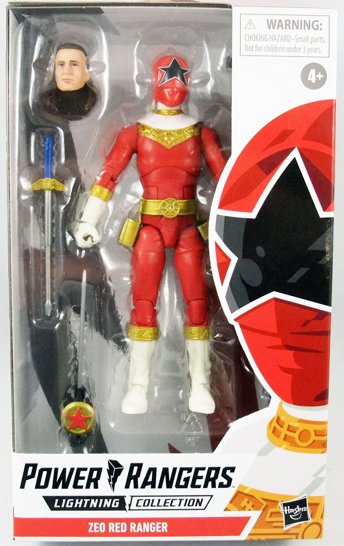 Power Rangers Lightning Collection Zeo Red Ranger Hasbro 6 Action