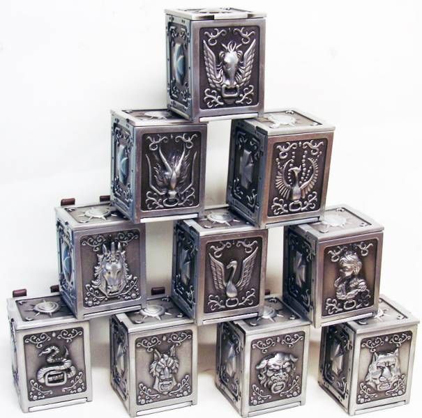 Saint Seiya Pandora Box Perfect Version Set Of 10 Bronze Saints Pandora Boxes