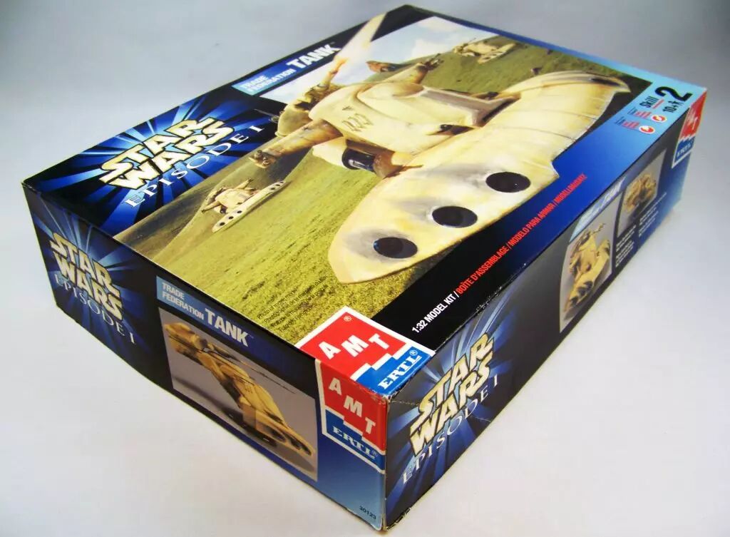 Star Wars AMT/ERTL Model Kit Trade Federation Tank (132 scale)