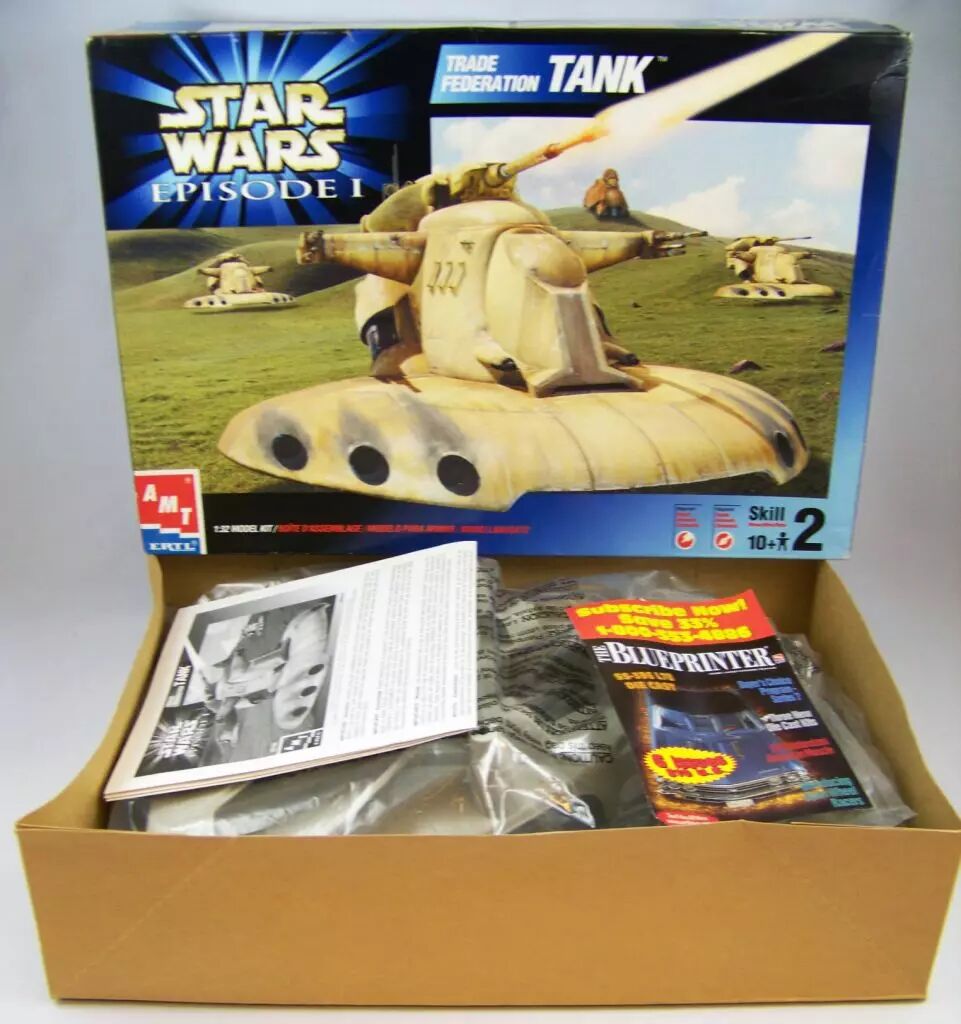 Star Wars AMT/ERTL Model Kit Trade Federation Tank (132 scale)