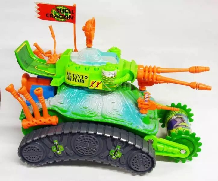 Teenage Mutant Ninja Turtles 1991 Turtle Tank (loose with box)