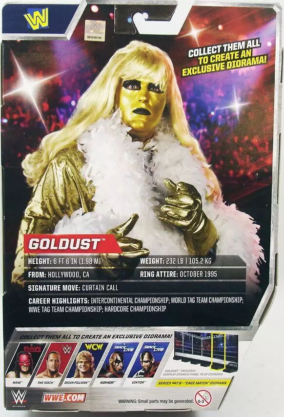 WWE Mattel - Goldust (Elite Collection Série 47)