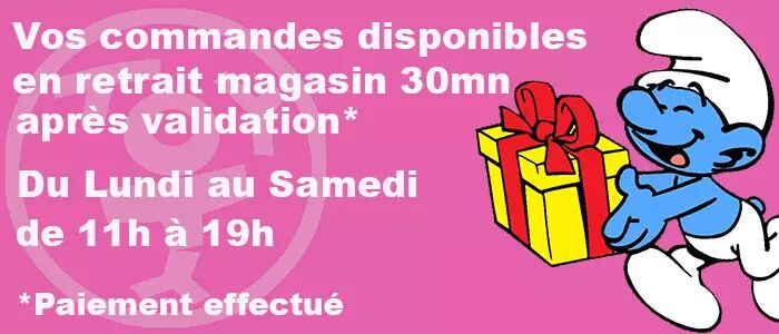 Venez retirer vos articles achet�s en ligne directement en magasin en 30mn.