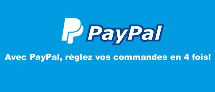 Paiement Paypal en 4 fois