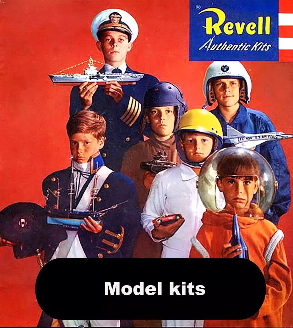 All our model kit offers classified by brands.