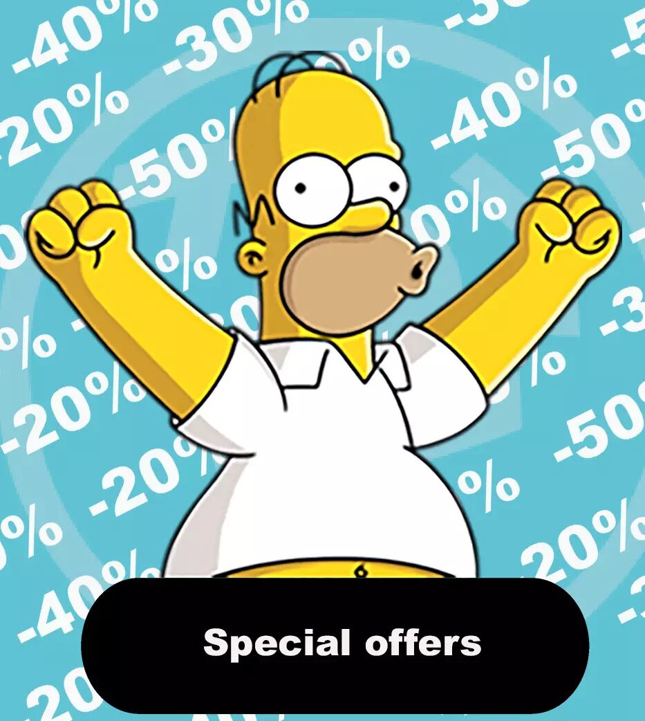 All our special offers are here!
