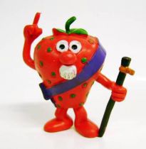 Les Fruittis - Figurine PVC Comics Spain - Mayor Strawberry la Fraise