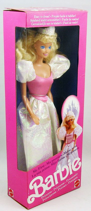 Barbie - Ma Première Barbie Princesse - Mattel 1989 (ref.9942)