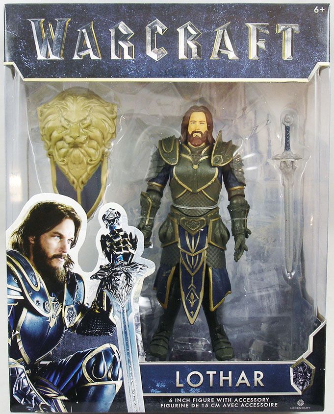 Warcraft Action Figure Toy Lothar 6" Jakks Pacific 2016 for sale online
