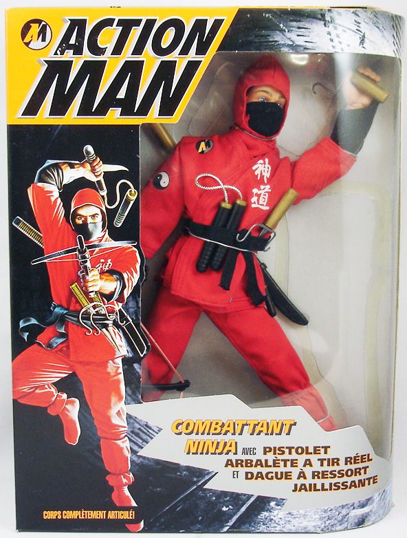 Action Man - Hasbro 1993 - Crimson Ninja Warrior