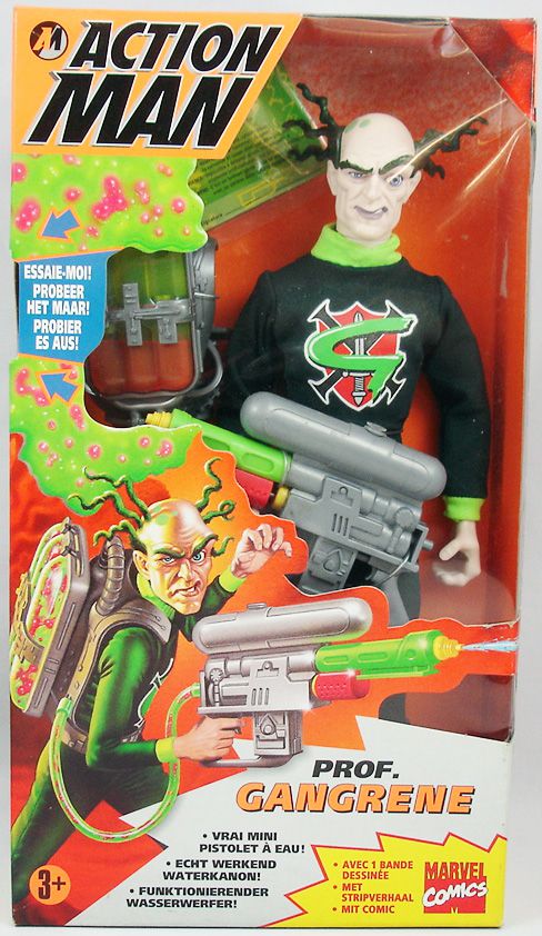 Action Man - Hasbro 1996 - Prof. Gangrene