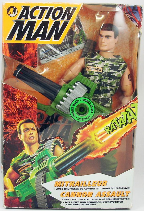 Action Man - Hasbro 1995 - Cannon Assault