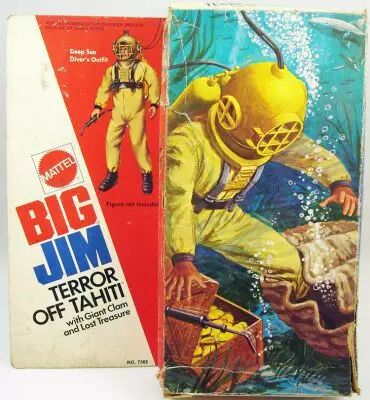 Big Jim S�rie Aventure - Terreur � Tahiti (ref.7365) neuf en boite