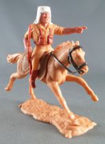 Timpo - Foreign Legion - Mounted pointing (rifle) light brown galloping (long) horse