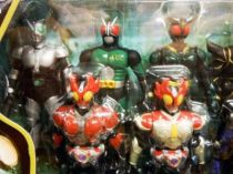 10 Masked Riders Collector Set - 5\'\' Action Figures - Bandai