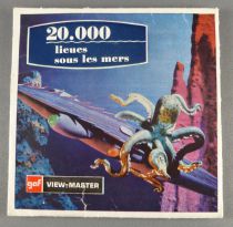 20 000 Lieues sous les mers - Pochette de 3 Disques View-Master 3D