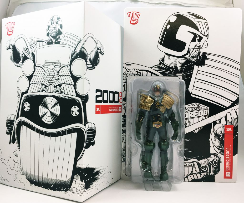 2000 AD Action Figure 1/12 Judge Fear 17 cm threeA Toys Figures TH3A1602JF