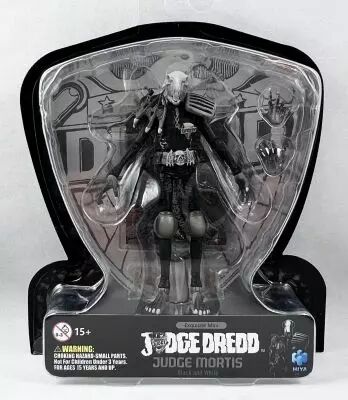 2000 AD: Judge Dredd - Hiya Toys - Judge Mortis (Black & White) 1:18 Scale Figure