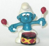 20009 Drummer Smurf Dureo advertising