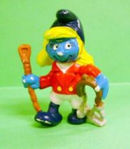 20433 Horsewoman Smurfette