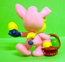 20497 Easter pink bunny Smurf