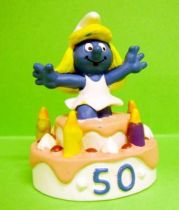 20704 50th anniversary series Surprise Smurfette