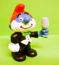 20706 50th anniversary series Papa Smurf in Celebration suit
