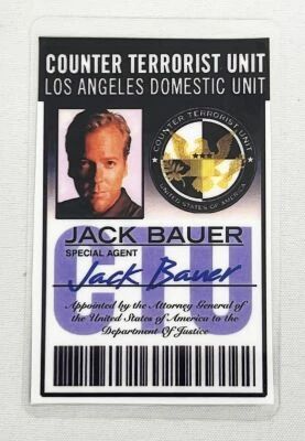 24 - 6\'\' Jack Bauer - Jack Bauer ID Badge Replica