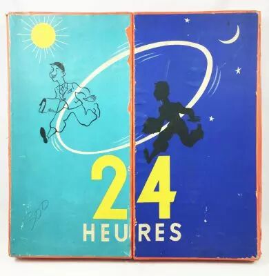24 Heures - jeu de soci�t� 1950\'s