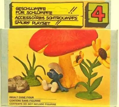 40060  Mushroom flowers -  Accessories N�4 (Mint in box)