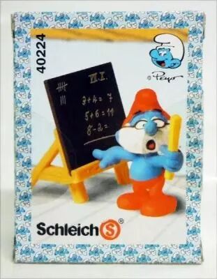 Les Schtroumpfs - Schleich - 40202 Schtroumpf ramoneur (neuf en boite