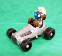 40256 Smurf Race Car Driver (Metallic)