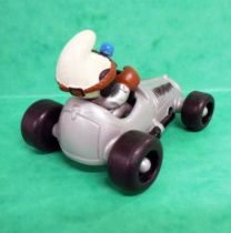 40256 Smurf Race Car Driver (Metallic)