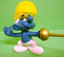 40504 Fencer Smurf (golden foil) Mint in box