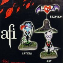 A Fire Inside - Set of 3 vinyl figures : Art, Articia & Heartbat - SEG
