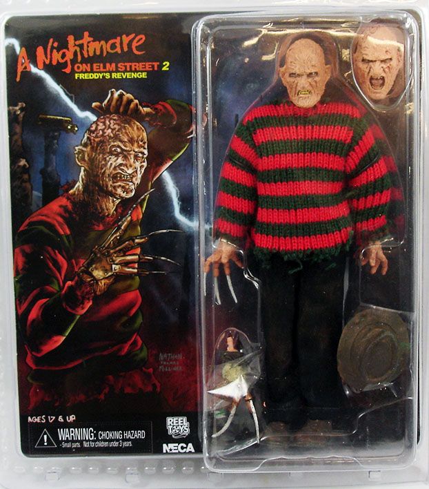 neca retro cloth freddy krueger