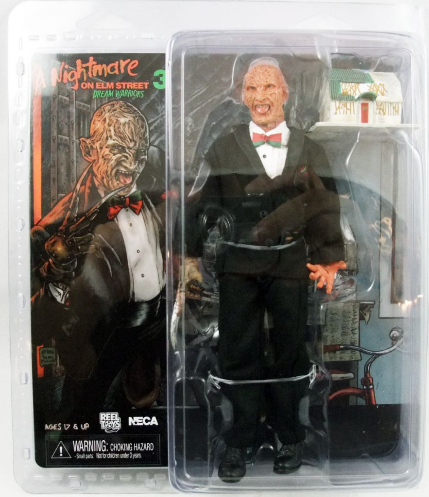 neca retro cloth freddy krueger