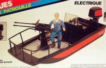 A-Team - Galoob Mint in box vehicule - Patrol Boat with Hannibal Smith