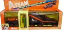 A-Team - Galoob Mint in box vehicule - Scoot  Armored Vehicle with B.A Baracus