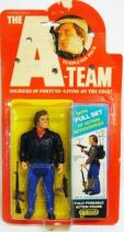 A-Team - Galoob Mint on card Action Figure - Tempelton Peck  \'The Face\'