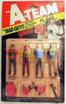 A-Team - Galoob Mint on card Action Figure Bad Guys - set of 4