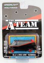 A-Team - Greenlight Hollywood - 1:36 scale die-cast B.A.\'s 1983 GMC Vandura