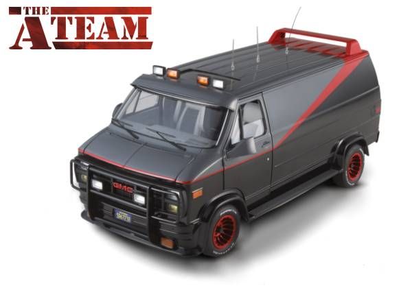 A-Team - Mattel Hot Wheels Elite - Barracus' GMC Van 1:18 scale