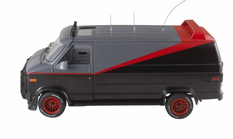 hot wheels elite a team van