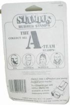 A-Team - Merchandising Mint on card rubber stamps  - Hannibal