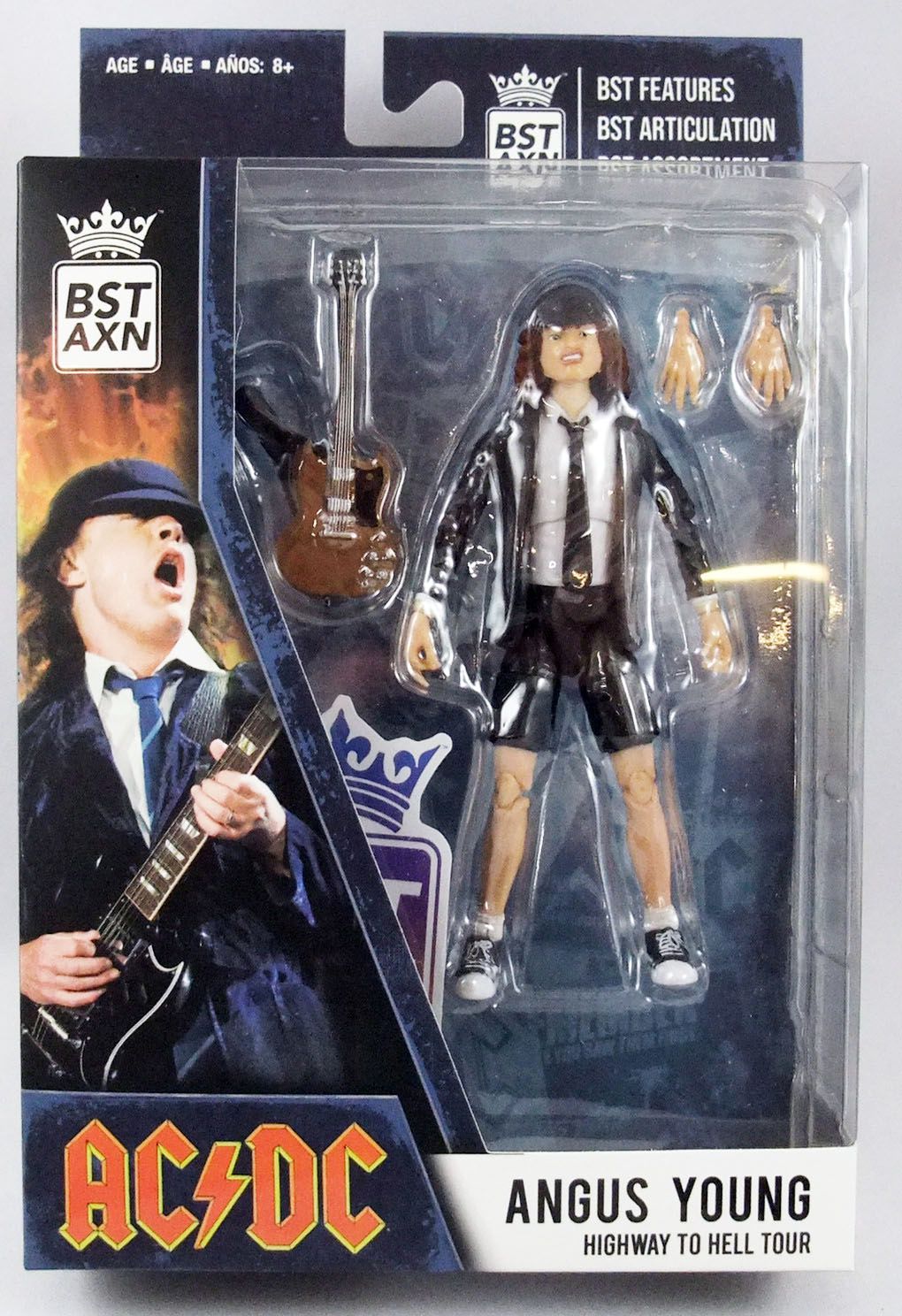 AC/DC BST AXN Action Figure Angus Young THE LOYAL SUBJECTS 