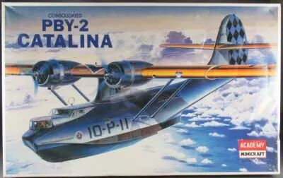 Academy Minicraft - 2122 Hydravion USAF Consolidated PBY-2 Catalina 1/72 Neuf Boite Cellophan�e